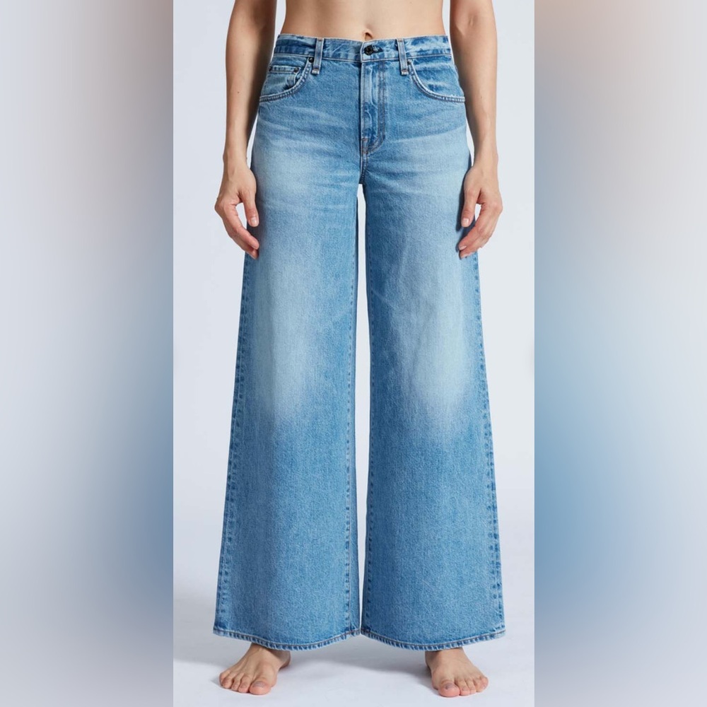 ASKK NY Light Blue Flare Jeans